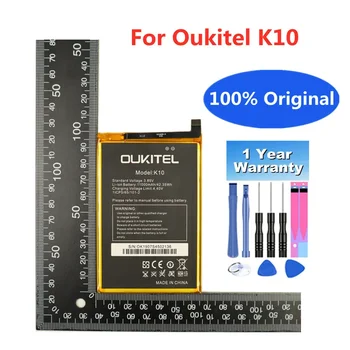 100% Оригинальный Аккумулятор OUKITEL K10 Для OUKITEL K10 li-Polymer Li-ion Battery 11000mAh Высококачественные Сменные Батареи Для Телефона