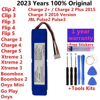 2023 Оригинальная Сменная Батарея Динамика Для JBL Charge Flip Pulse Xtreme 1 2 3 4 5 Для Harman Kardon Go Play Onyx Mini Bateria