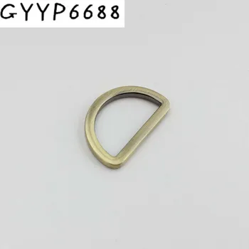 25мм 32мм 38мм 5цветная Высококачественная Тонкая тесьма 33мм внутри Полированного серебряного цвета Закрытое d-образное кольцо, квадратное d-образное кольцо из легированного металла