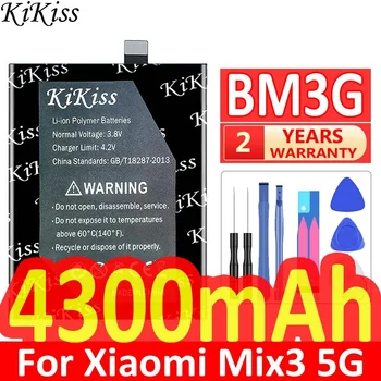 4300 мАч KiKiss Мощный аккумулятор BM3G для Xiaomi Mix3 mix 3 5G