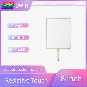 8-дюймовый 4-проводной резистивный сенсорный экран DWIN