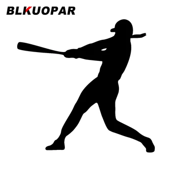 BLKUOPAR для бейсболиста Наклейка на автомобиль с изображением окклюзии, царапин, Креативная наклейка на окна багажника, защита дверей мотоцикла