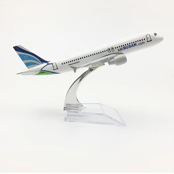 Busan Airlines, Южная Корея Модель самолета Airbus A320 самолет 16 см из металлического сплава, отлитый под давлением 1:400 модель самолета игрушка для детей