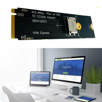 M.2 M key PCIeX4 SSD к U.2 Карта-адаптер OCuLink SFF-8612 для 2,5-дюймового NVME U.2 (SFF 8639) SSD PCIE NGFF Конвертер CardDropshipping