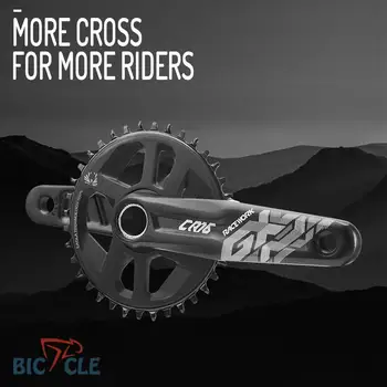 RACEWORK GX Cranks Горный велосипед Однодисковый GX NX Алюминиевый Полый цельный диск с центральным валом