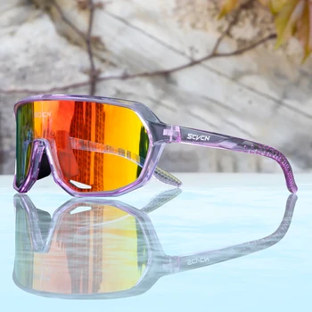 SCVCN Велосипедные очки Фотохромные Велосипедные солнцезащитные очки Мужские Очки UV400 Спортивные MTB Уличные Очки Велосипедные очки Женские солнцезащитные очки