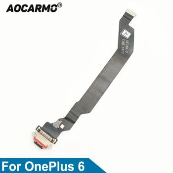 USB-зарядное устройство Aocarmo Type-C, док-станция, разъем для зарядки, гибкий кабель для OnePlus 6 A6000