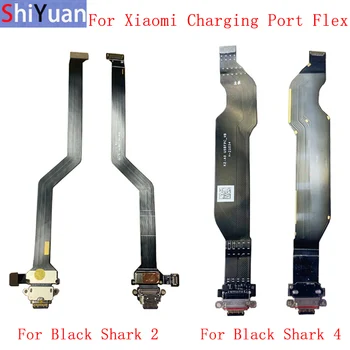 USB Порт Для Зарядки Разъем Гибкий Кабель Для Xiaomi Black Shark 2 4 4Pro Разъем Для Зарядки Гибкий Кабель Замена Запасных Частей