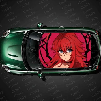 Автомобильные наклейки Anime High School DXD, наклейки для украшения крыши автомобиля, люка в крыше, виниловая пленка, модифицированные автомобильные наклейки itache