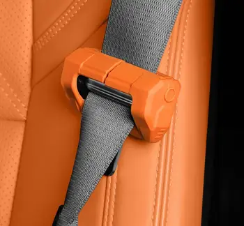 Автомобильные Силиконовые чехлы для пряжек ремней безопасности на раме крепления сиденья Ford Fiesta Focus Mondeo Kuga Everest Edge Range Explorer ST MK4