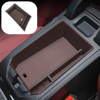 Автомобильный органайзер для подлокотников Автомобильный кожаный ящик для хранения BMW X1 F48 2016 2017 2018 2019 2020 2021 2022