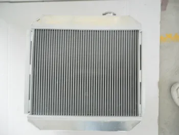 Алюминиевый радиатор диаметром 56 мм в 2 ряда для вилочного погрузчика NISSAN 1988-1992 годов выпуска A10-A25 H20 OEM 2146090H10