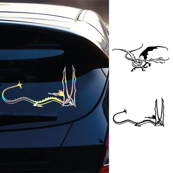 Виниловая наклейка Middle Earth Dragon, декор бампера автомобиля, наклейки для ноутбуков Tolkien LOTR Smaug для MacBook Air / Pro для украшения
