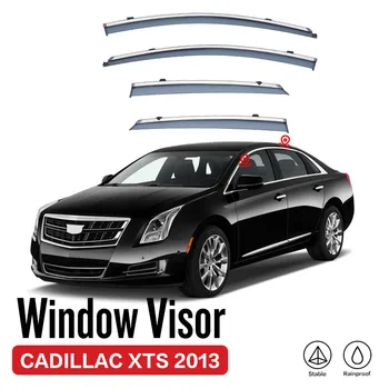 Для CADILLAC XTS Оконный козырек Защита от непогоды Дефлектор бокового окна Защита от непогоды лобового стекла автомобиля Автомобильные аксессуары