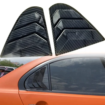 Для Mitsubishi Lancer EX X EVO 2008-2018 Автомобильные аксессуары и автозапчасти, 2 шт., жалюзи на заднее стекло, боковая вентиляционная накладка, отделка