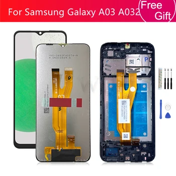 Для Samsung Galaxy A03 Дисплей ЖК-дисплей Сенсорный Экран Дигитайзер В Сборе + Рамка Для Samsung A03 Core ЖК-Дисплей Запасные Части Для Ремонта 6,5