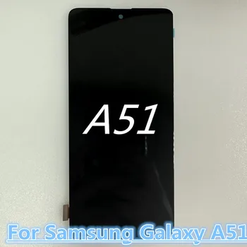 Для Samsung Galaxy A51 ЖК-дисплей с сенсорным экраном, дигитайзер OLED Для Samsung A515 SM-A515F Замена ЖК-экрана в сборе