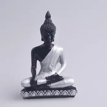 Индийская Статуя Будды, Фигурки Из Смолы, Тибетский Благословляющий Будда