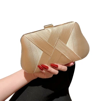 Модная сумочка для официальных мероприятий, вечерняя сумка-клатч с ремешком-цепочкой