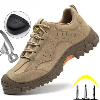 Мужская Изоляционная Сварочная Рабочая Обувь 6 кВ С Защитой От ударов и проколов, Защитная Обувь Для Мужчин, Неразрушаемая Строительная Промышленная Обувь