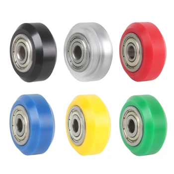Набор из 12 пластиковых колесных дисков для 3D-принтера, небольших моделей, пассивного круглого колеса, натяжного шкива для 3D-принтеров CR10