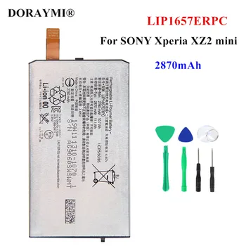 Оригинальный LIP1657ERPC Сменный Аккумулятор Для SONY Xperia XZ2 Mini Phone Batteries 2870mAh Bateria + Инструменты