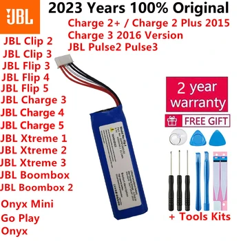 Оригинальный Аккумулятор Динамика 2023 Для JBL Flip Charge Pulse Xtreme Clip Plus 1 2 3 4 5 Для Harman Kardon Go Play Onyx Mini Battery
