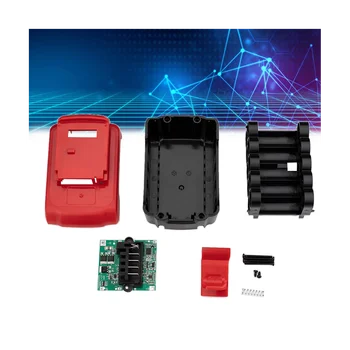 Пластиковый корпус Аккумулятора + Печатная Плата для Комплекта Защитных Чехлов для 10-Элементной Литиевой Батареи Porter 18V PC18BLX