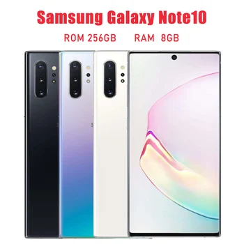 Разблокированный Samsung Galaxy Note10 N970U1 N970U 256 ГБ ПЗУ 8 ГБ ОЗУ Восьмиядерный 6,3 