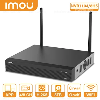 Сетевой Видеомагнитофон IMOU 4/8 каналов P2P Поддерживает протоколы ONVIF и RTSP Smart H.265/Smart H.264 Wireless Cascading NVR
