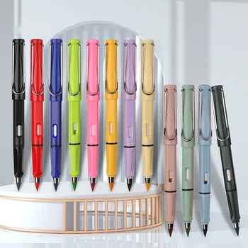 Сменный 12-цветной Технологический карандаш с наконечником Без чернил HB Pencil Принадлежности для письма Канцелярские принадлежности для рисования Kawaii Школьные принадлежности