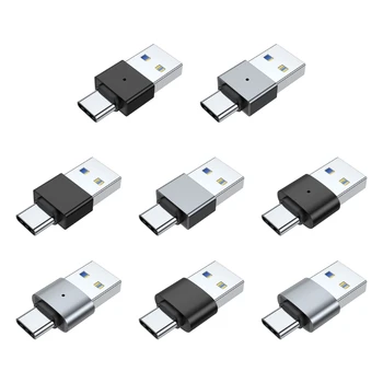 Универсальный адаптер USB-Type C USB3.0 для мужчин и для мужчин типа C, легко преобразующий USB-устройства в устройства типа C W3JD