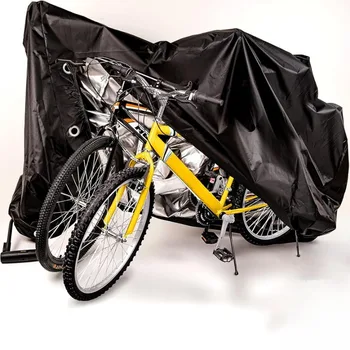 Чехол для Велосипеда Наружный Водонепроницаемый для 1,2 или 3 Велосипедов, Защита от Дождя, Солнца, УФ-Пыли, Ветра с Замковым Отверстием для Электрического Велосипеда по Горной Дороге (XL)