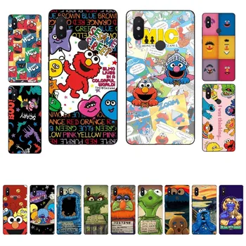 Чехол Для телефона Sesames Cookie Elmo Для Xiaomi Mi 5X8 9 10 11 12 lite pro 10T PocoX3pro PocoM3 Note 10 pro lite