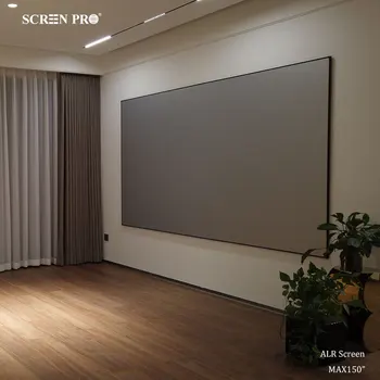 ЭКРАН PRO 92-150-дюймовый ALR-проекторный экран для видеопроекции с разрешением 4k 8k с коротким/длинным ходом Светоотражающий экран